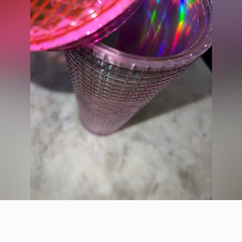 Starbucks Iridescent Pink Tumbler - Picture 5 of 5